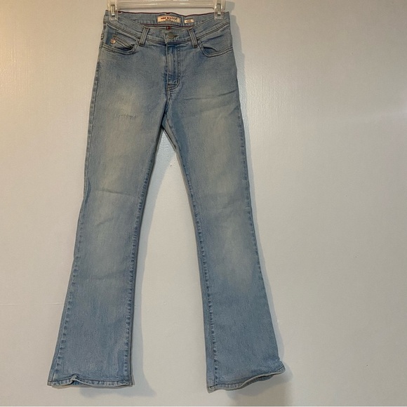 MISS SIXTY Tommy Flare Jeans in Light Wash Size 27 - Picture 3 of 16